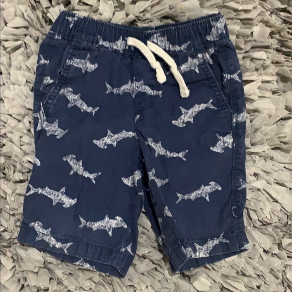 Boys shark shorts